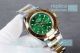 New Upgraded Copy Rolex Daytona Green Dial 2-Tone Gold Men's Watch  (5)_th.jpg